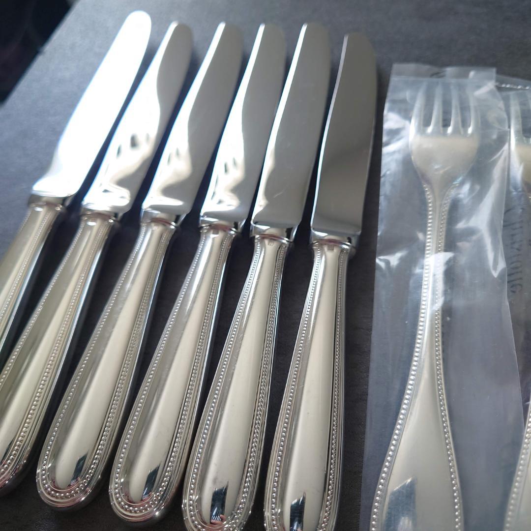 美品 クリストフル パール テーブルサイズ デザートサイズ 未開封含む 36点