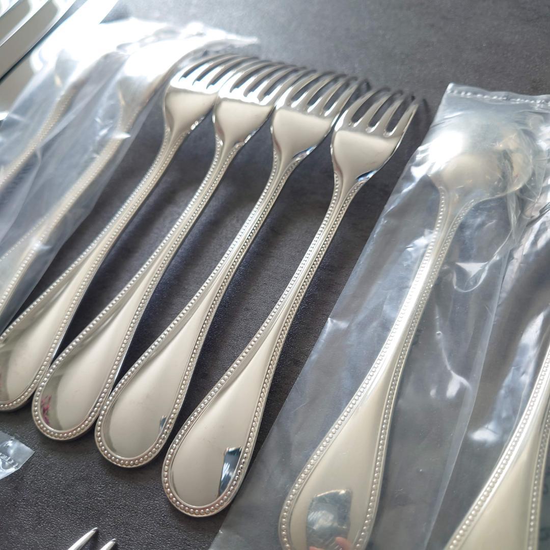 美品 クリストフル パール テーブルサイズ デザートサイズ 未開封含む 36点