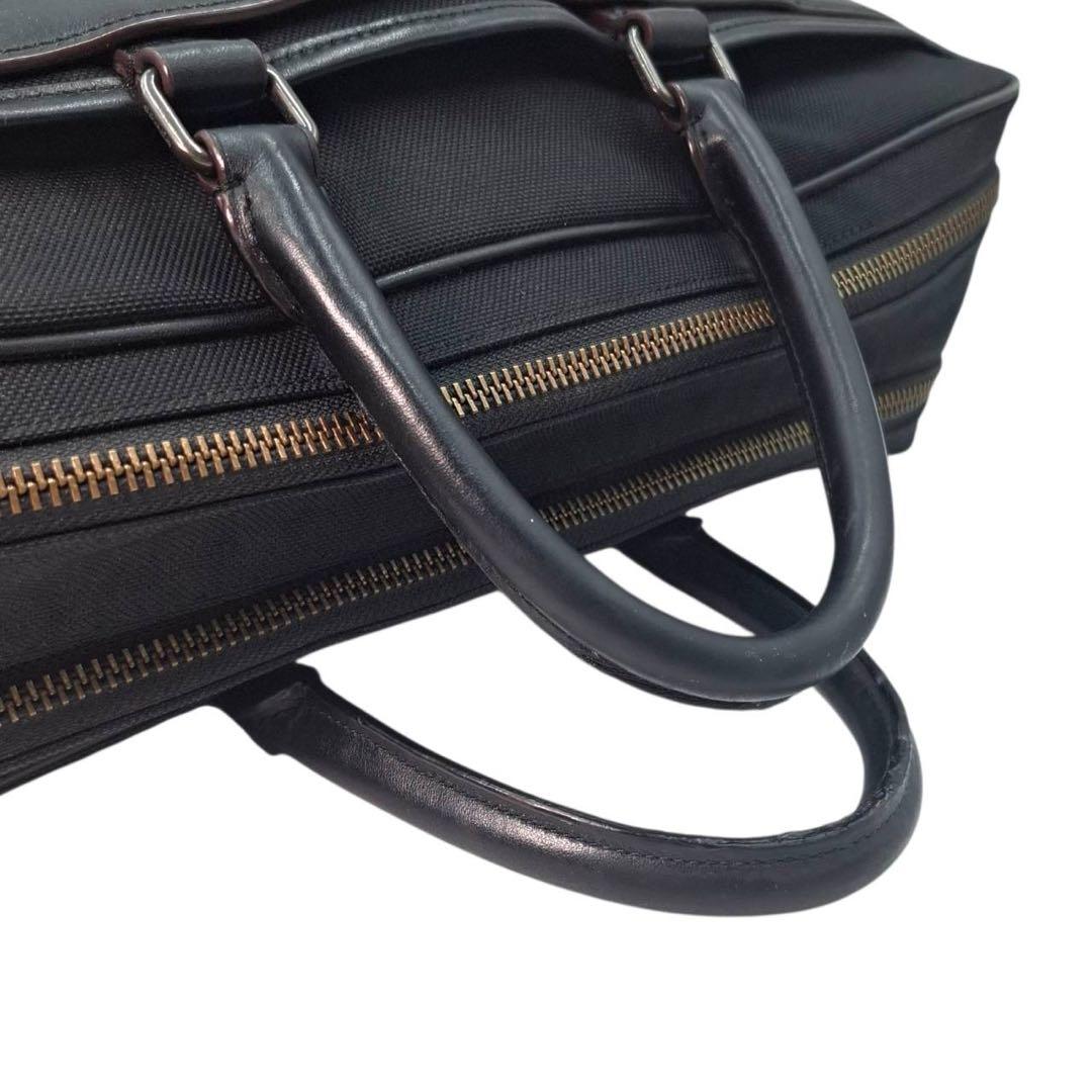 希少　コーチ　メトロポリタン　2way ブリーフケース　ダブルジップ　黒　168