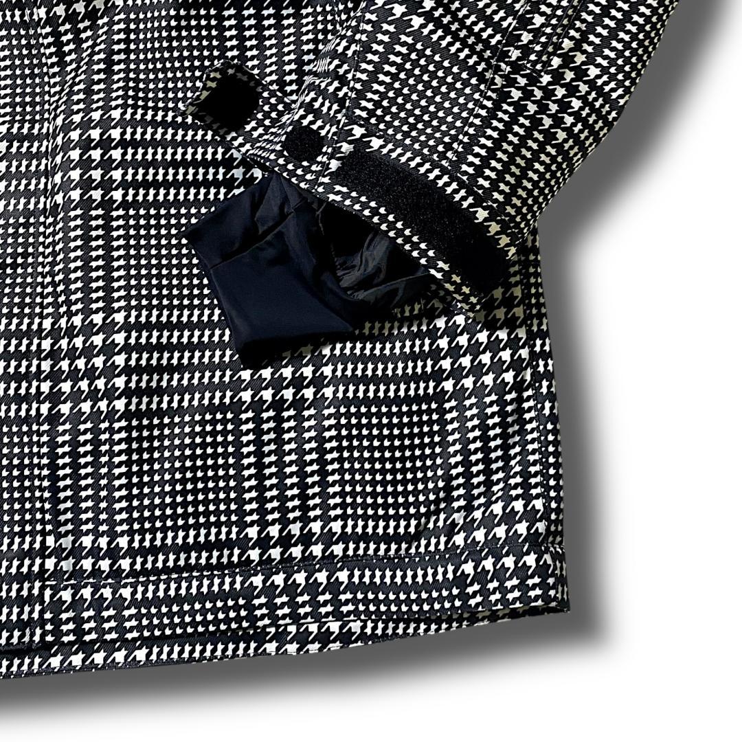 5 定価6.6万 パーリーゲイツ 千鳥格子柄 スノーウエア ジャケット スノボ