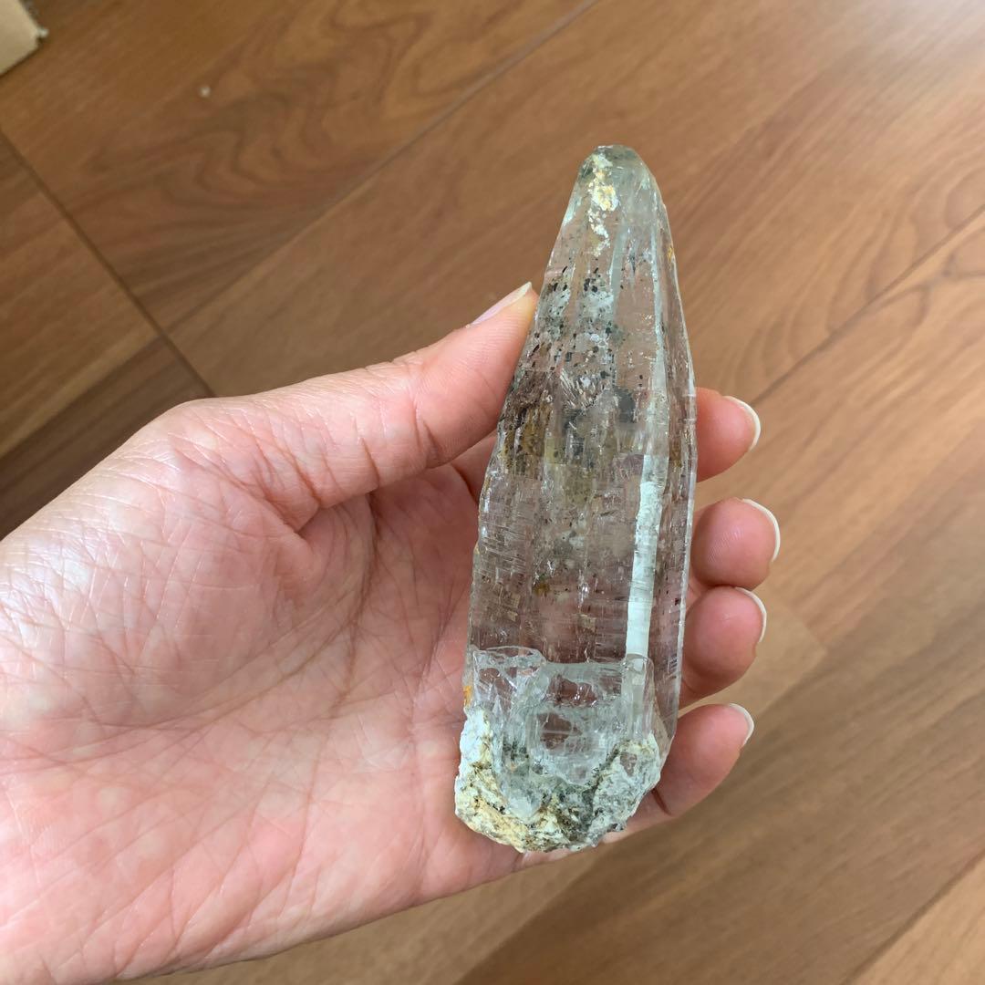 ヒマラヤ水晶　パキスタン　透明度最高レベル