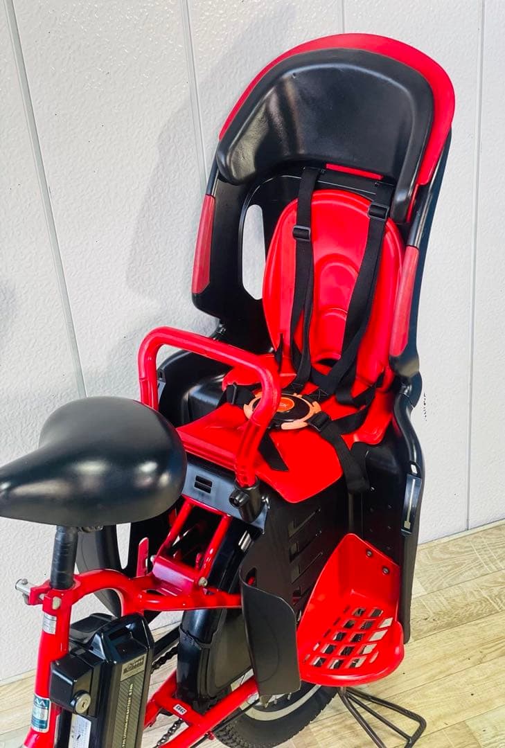 2993ヤマハ8.7アンペア3人乗り対応20インチ子供乗せ　電動アシスト自転車