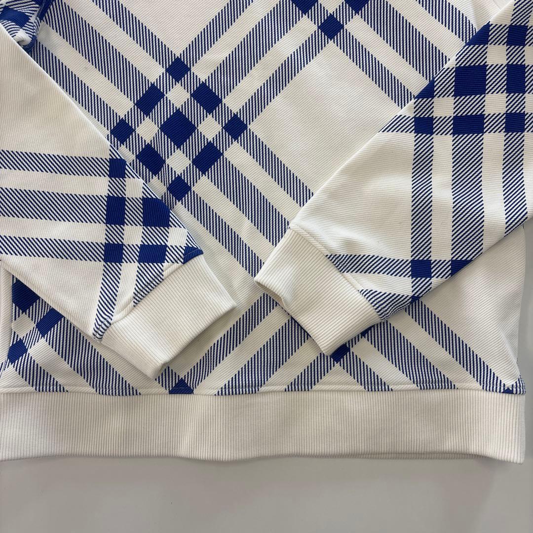 Burberry チェック柄 長袖トレーナー