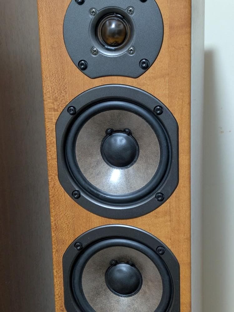 ONKYO D-307F トールボーイ型スピーカー 木目調