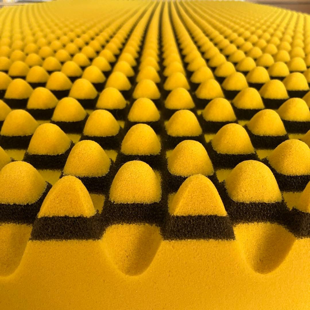 西川　air01 エアー01 マットレス　シングル　高反発　8cm イエロー