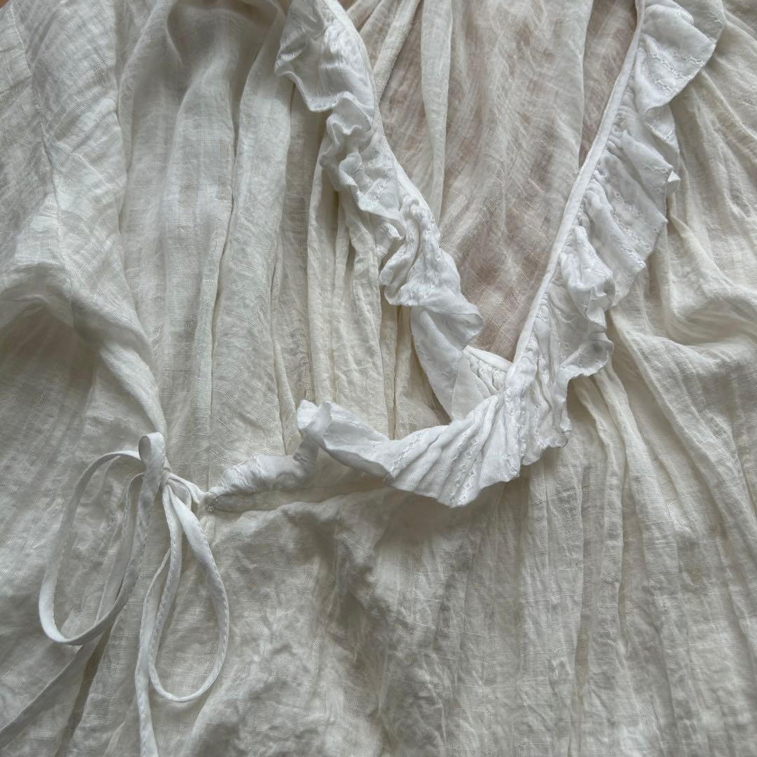 TORI-TO BEAMS JAPAN アシメフリルブラウス