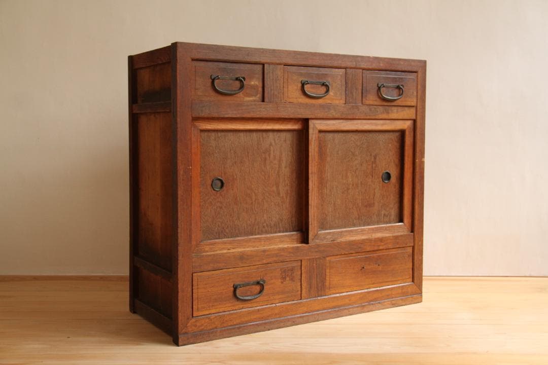 棚　木製　収納棚　食器棚　古道具　古家具　アンティーク　ヴィンテージ　レトロ