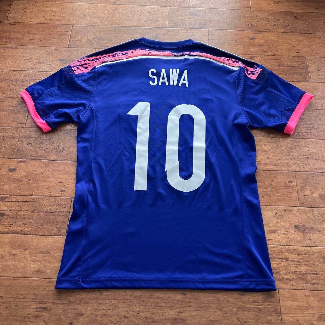 adidas 日本代表 ユニフォーム　澤穂希　なでしこジャパン