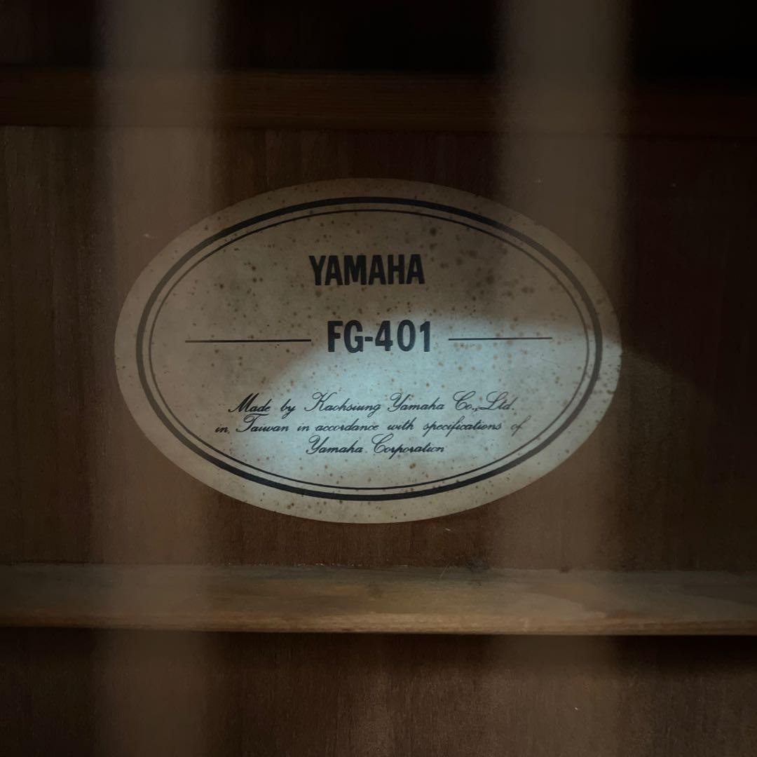 初心者でも弾きやすい！ YAMAHA FG-401アコースティックギター
