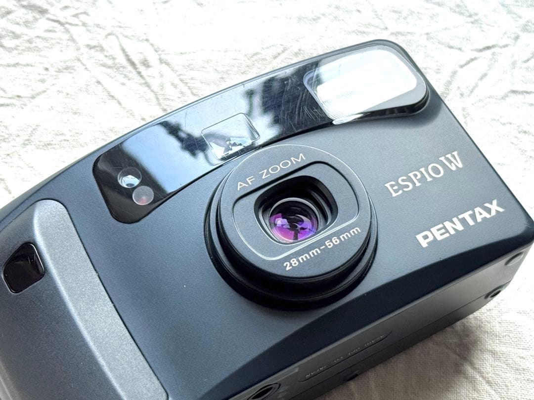 ⌘完動品！ 電池付き、作例あり！ PENTAX ESPIO W⌘