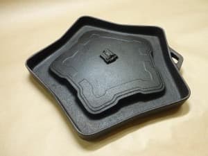 【新品レア】 函館史跡『五稜郭』 のジンギスカン鍋蟻の火ふき - ウエノヤマ技巧