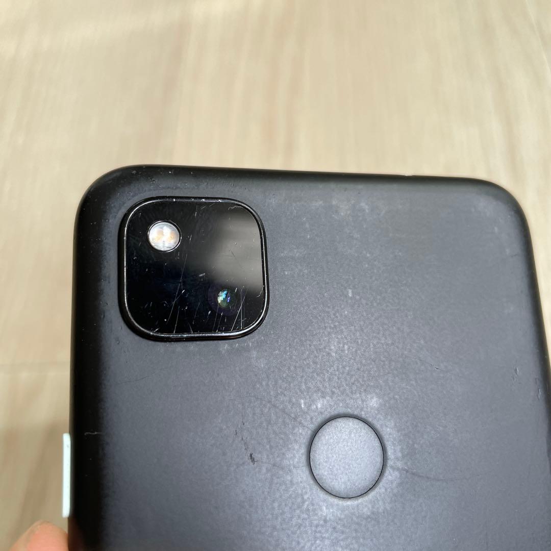 Google Pixel 4a ジャストブラック おサイフケータイ未初期 難あり