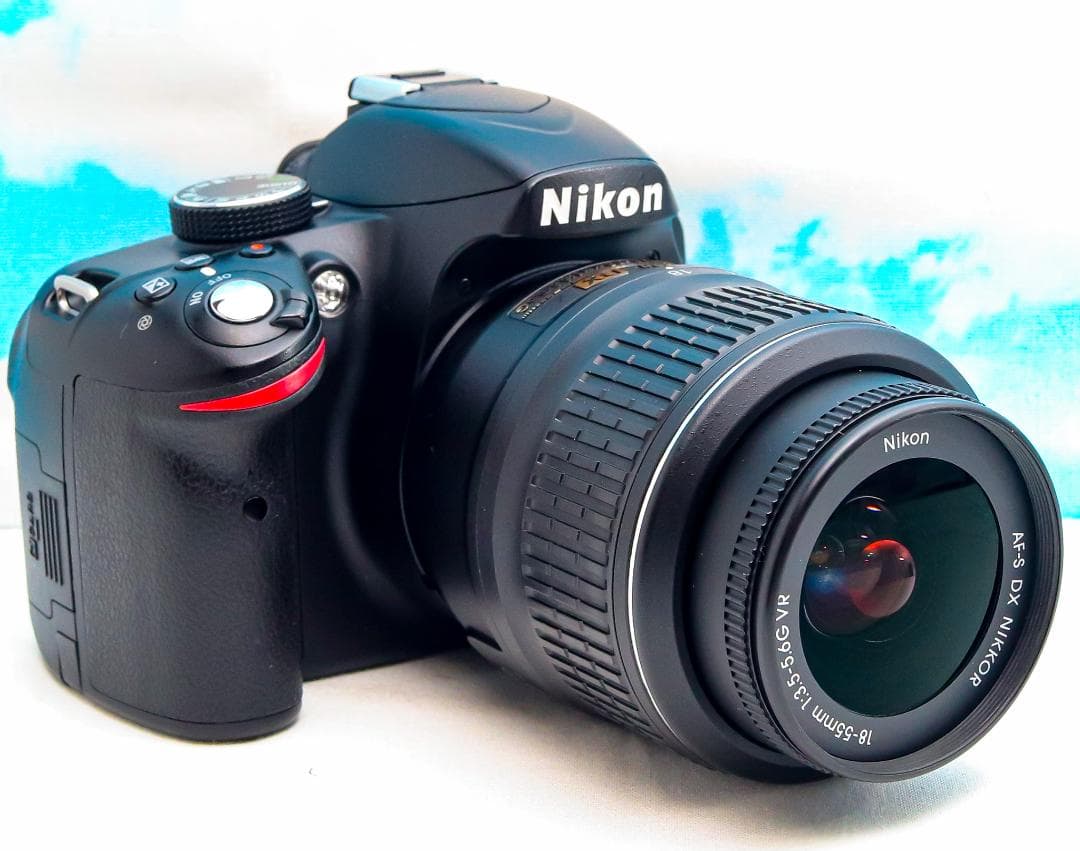 高画質一眼レフ⭐️Nikon D3200⭐️スマホ転送できる♪⭐️動画撮影可