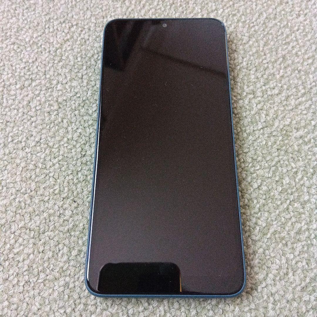 未使用新品 au FCNT arrows We2 FCG02 ネイビー 指紋認証