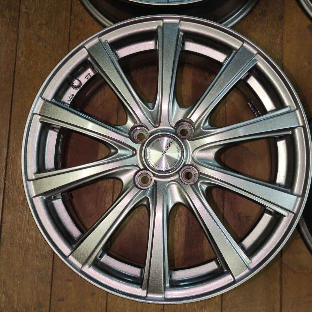 ミ*ツ様 美品　送込　2023年　社外アルミ　16×6　P100　4穴　ライズ