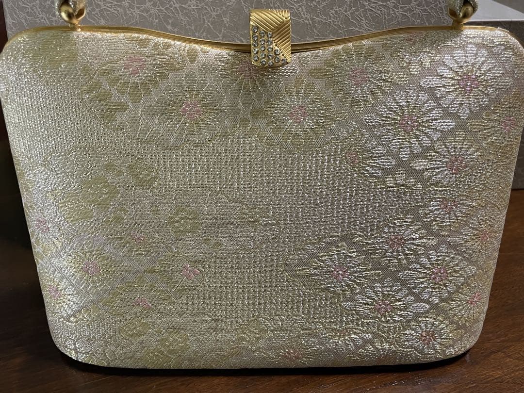 【紗織】西陣織 高級 袋帯使用 草履バッグセット