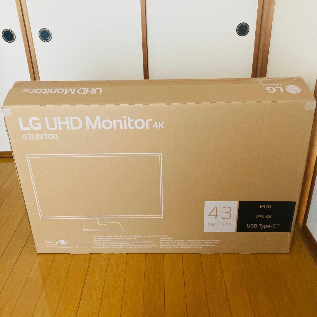 LGモニター 43UN700-BAJP 42.5インチ 4K