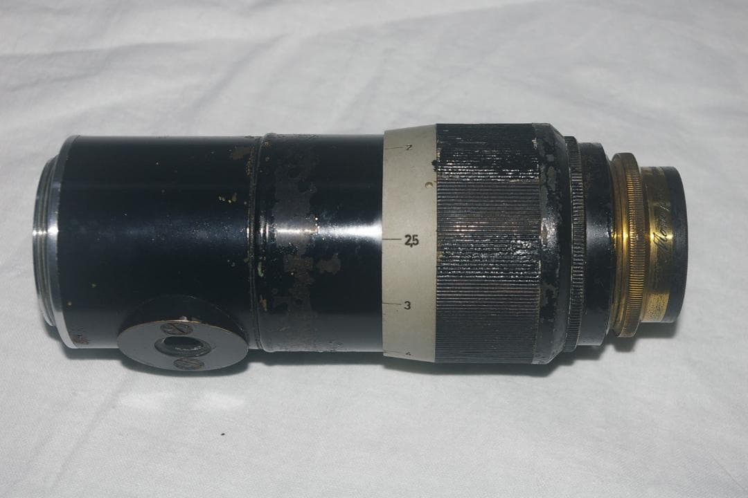 テスト画像有　古典玉 Monopol 15cm f8 Leica-Lマウント改