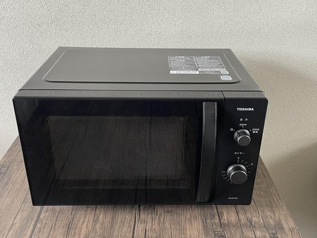【美品】東芝　電子レンジ　ER-M17YE3　2025年製