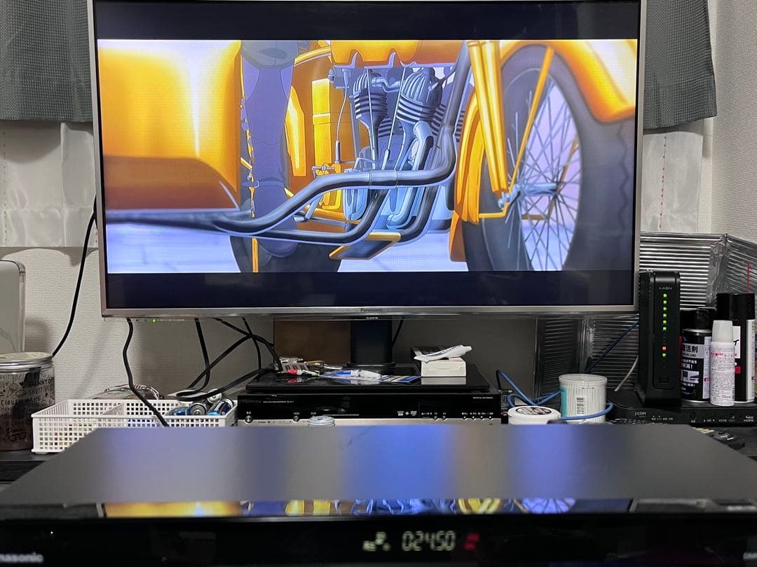 訳あり　おうちクラウドディーガ　パナソニックBDレコーダー　DMR-BW1050