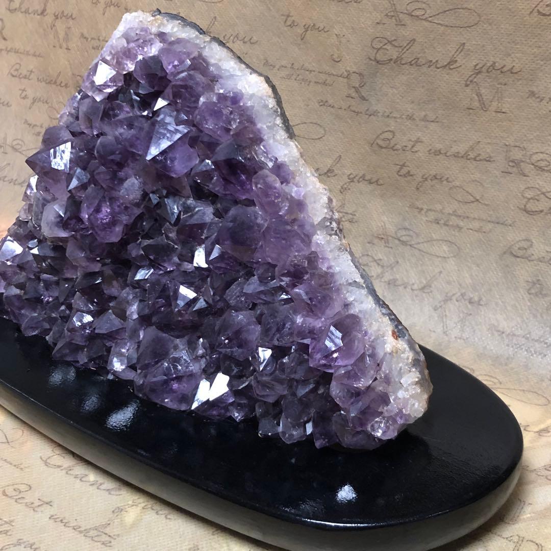 アメジストクラスター　台座付き　2kg パワーストーン