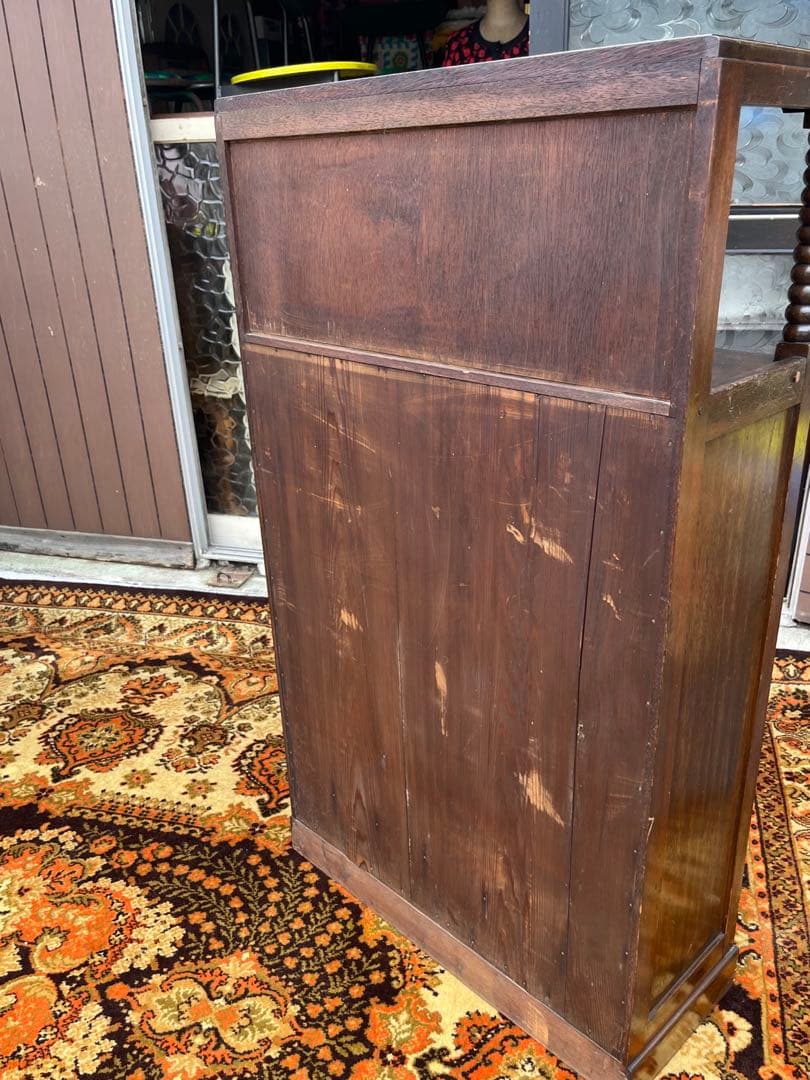 棚 飾り棚 キャビネット 昭和レトロ 古民家 当時物 インテリア