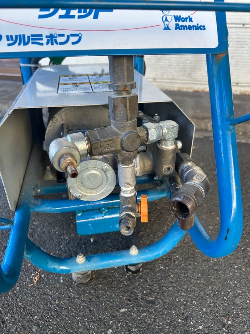 KN1 ★ツルミポンプ　HPJ-140-1 高圧洗浄機 60Hz セット