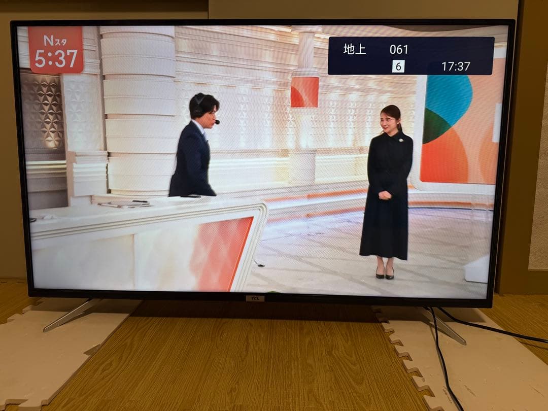 美品TCL 50P618 ５０インチ2022年製⭕️地上 BS/CSスマートテレビ