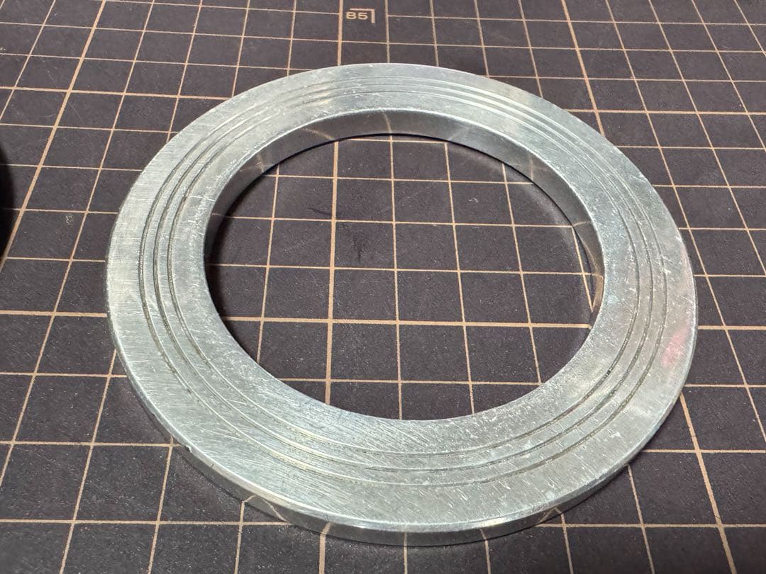 当時物 NARDI クラシック ホーンボタン リング セット