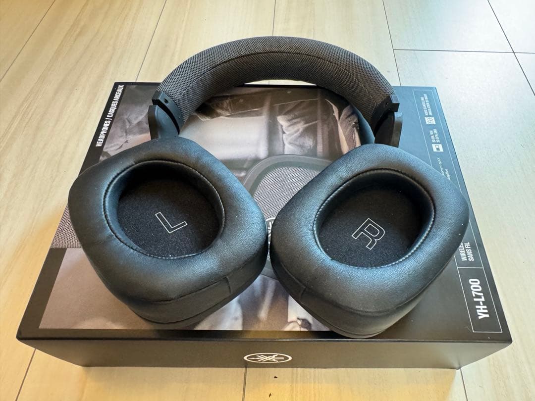 YAMAHA ヤマハ YH-L700A(B) ワイヤレスヘッドホン 黒