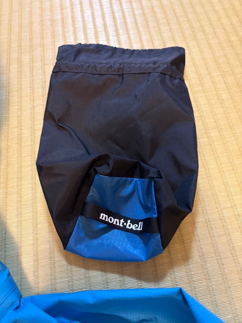モンベル　ゴアテックスジャケット　ブルー、L 綺麗な状態です。