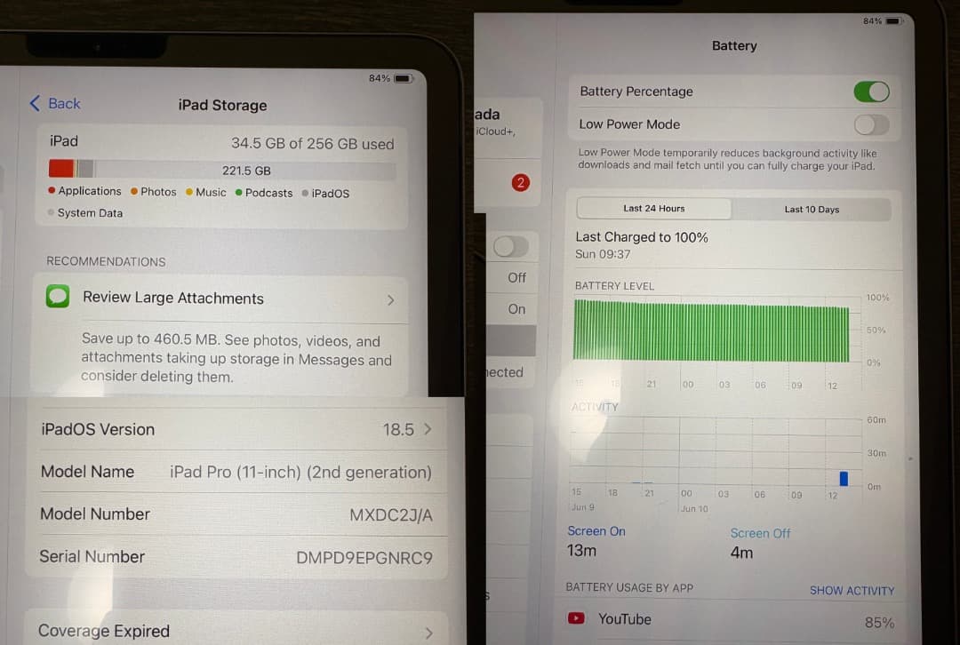 iPad Pro 11インチ 第2世代 256GB Wi-Fi スペースグレイ