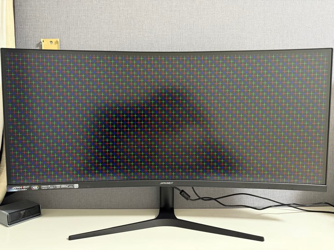 JAPANNEXT 37.5インチ IPS BLACK 湾曲ウルトラワイド