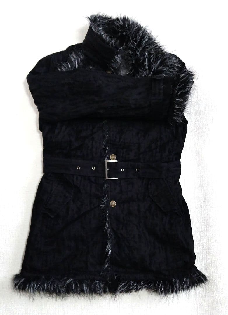 y2k ビジュアル系 ファーコート 平成 　archive ゴシックpunk