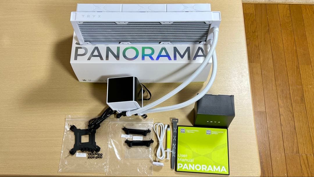 TRYX Panorama 360 ホワイト 6.5インチ AMOLEDクリーン