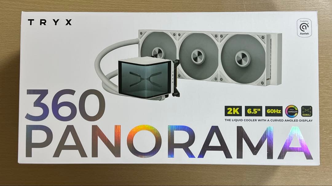 TRYX Panorama 360 ホワイト 6.5インチ AMOLEDクリーン