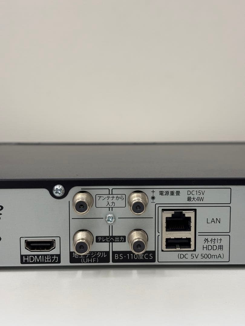 SHARP ブルーレイディスクレコーダー BD-NS520 2018年製