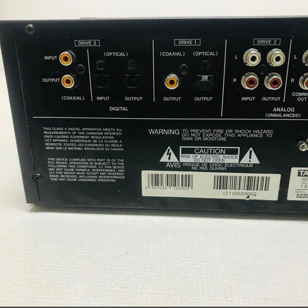 【美品】TASCAM CD-RW402 CDレコーダー タスカム