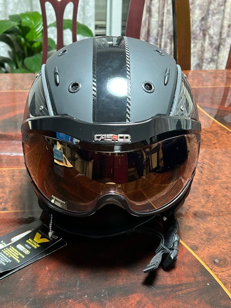 スキー・スノーボードアクセサリー CASCO SP-6 Visier Limited Cabon Schwarz