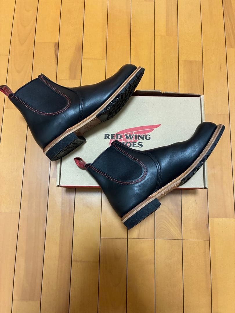 貴重品2010年代モデル　RED WING ブラック チェルシーブーツ数回着のみ