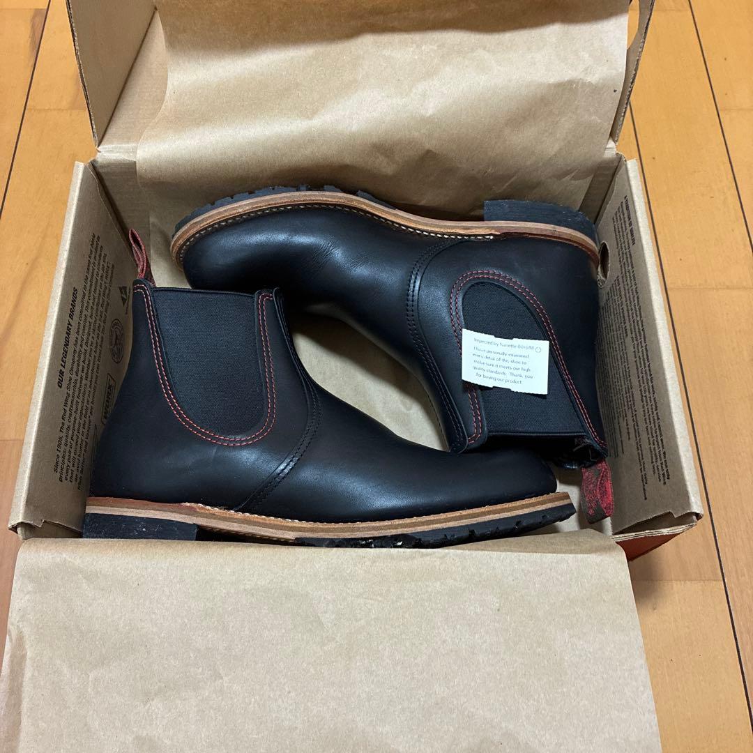 貴重品2010年代モデル　RED WING ブラック チェルシーブーツ数回着のみ