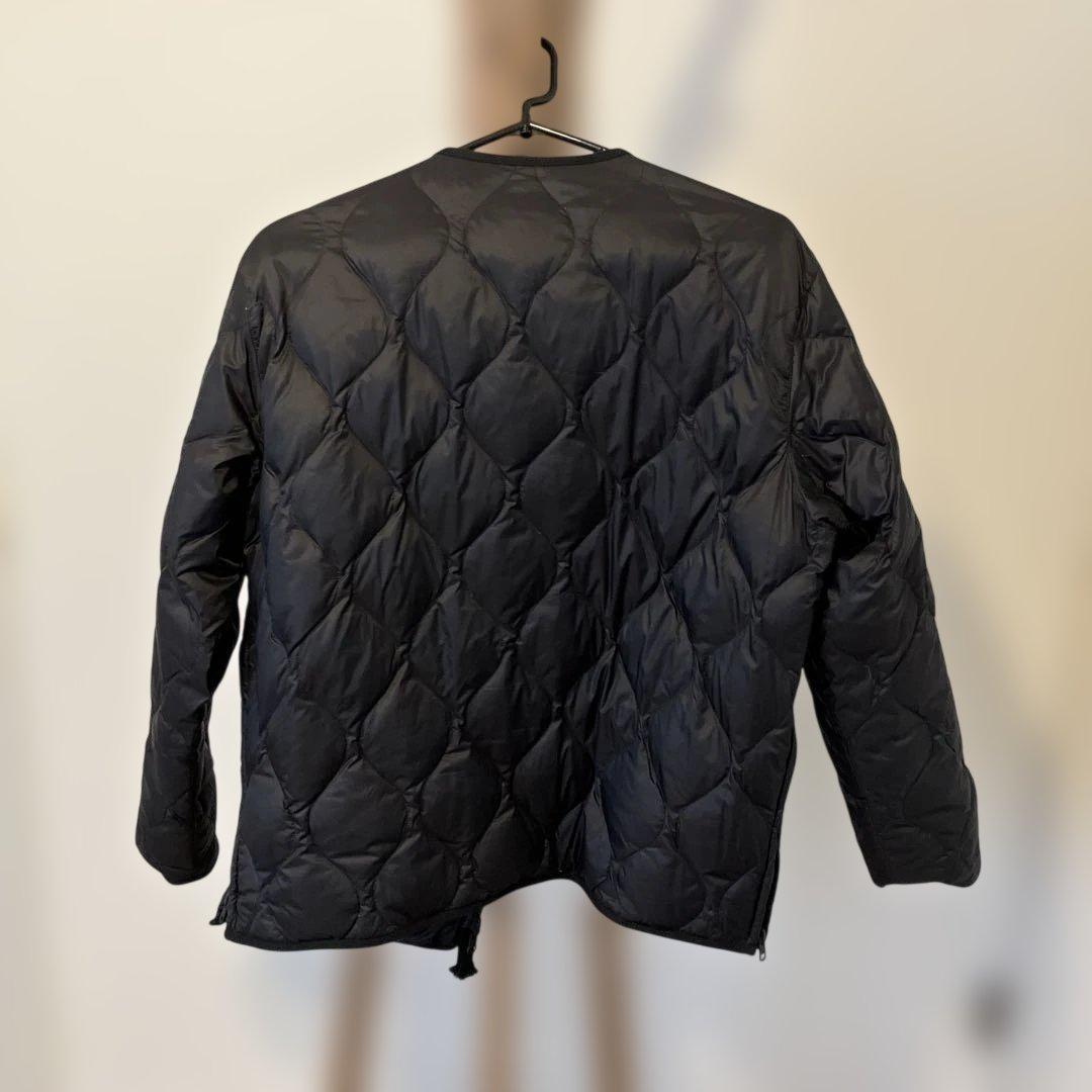 TAION◆beams lights別注ベドジャン ダウンジャケット/S/BLK