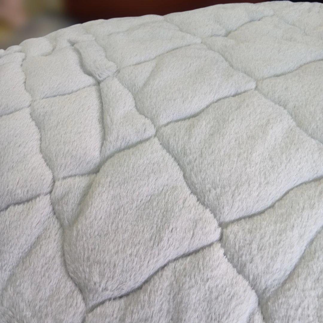 ラビットファー 敷きパッド 3枚セット100cm x 205cm