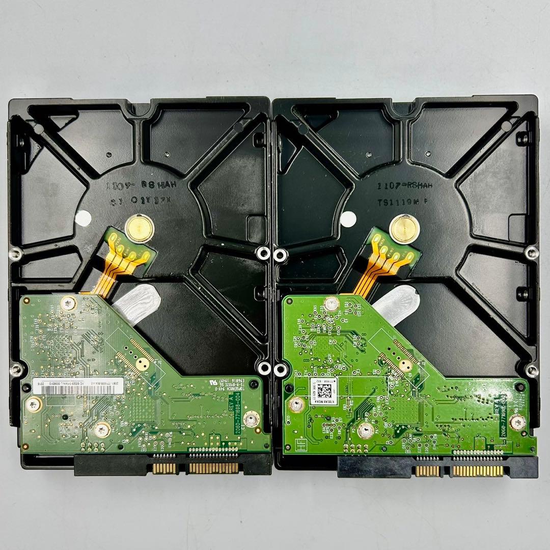 ■HDD2台(2TB x 2)セット■合計4TB■