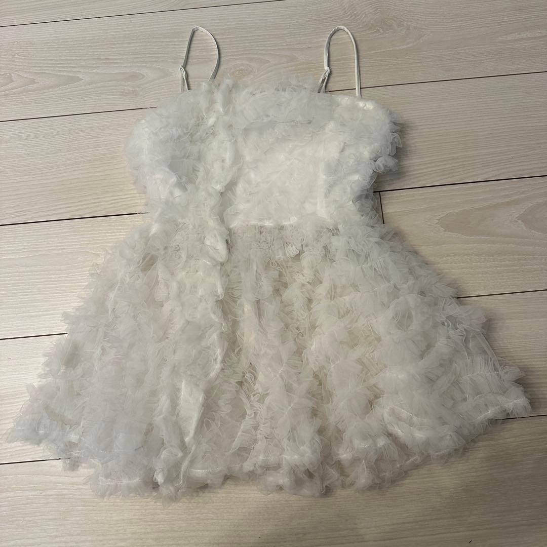 snidel ペプラムチュール刺繍TOPS ブラウス