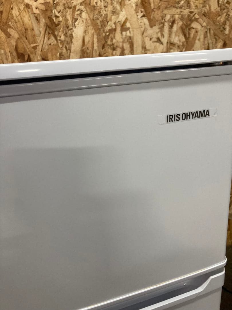 冷蔵庫 アイリス　一人暮らし 冷凍冷蔵庫 90L ノンフロンIRSD-9B-W