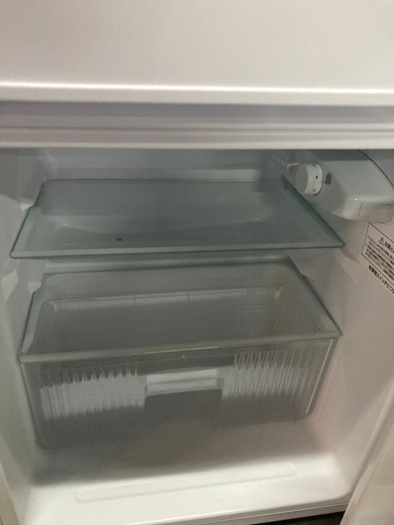 冷蔵庫 アイリス　一人暮らし 冷凍冷蔵庫 90L ノンフロンIRSD-9B-W