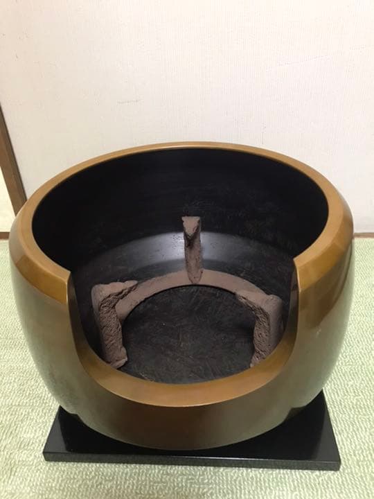 茶道具 風炉　面取　都色