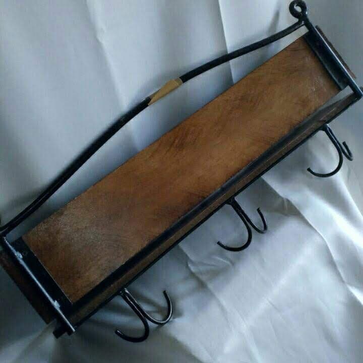 アンティーク風 ウォールシェルフ