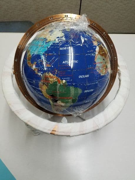 宝石地球儀４脚タイプ